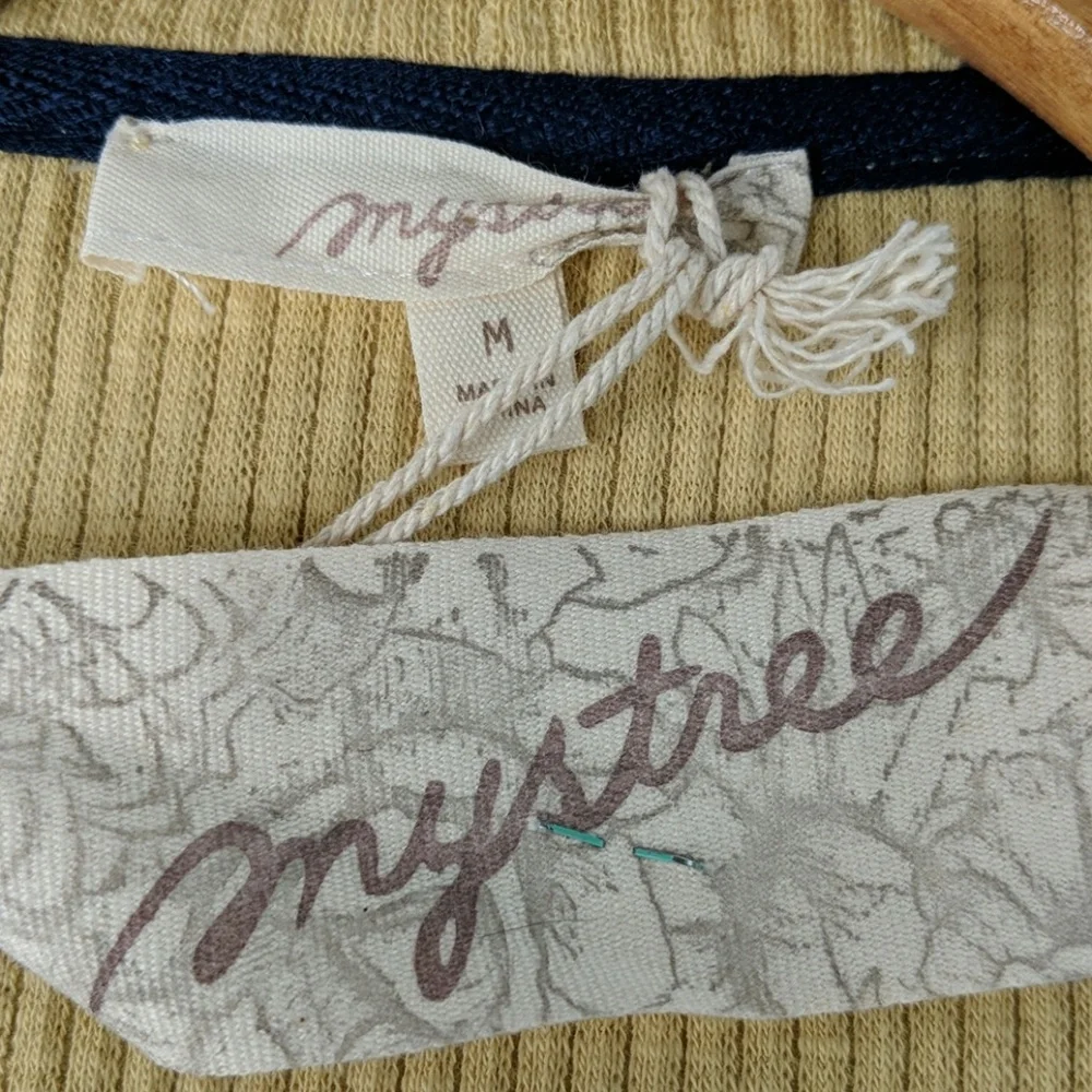 NWT Mystree mixed material cardigan - Picture 2 of 6